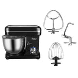 Maxbell Kitchen Electric Stand Mixer Cake Dough Makers Tilt-Head 1500W Black