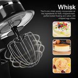 Maxbell Kitchen Electric Stand Mixer Cake Dough Makers Tilt-Head 1500W Black