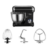 Maxbell Kitchen Electric Stand Mixer Cake Dough Makers Tilt-Head 1500W Black