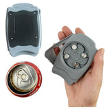 Maxbell Manual Topless Can Opener Drinking Beer Tin Top Cutter Bar Kitchen Gray