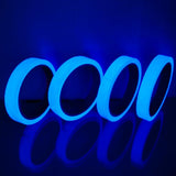 Maxbell Glow In The Dark Stickers Self-adhesive Tape Sticker Blue 1cmx3 meters