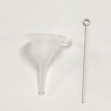 Maxbell  1 Pair Plastic Funnel Small Liquid Oil For Home Kitchen Ice Ball Maker Tool