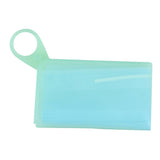 Maxbell Disposable Mask Silicon Storage Case Pocket Size Pouch Case Green