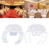 Maxbell 10x Safety Face Shield Anti-Saliva Kitchen Chef Hotel Visors Adjustable