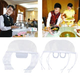 Maxbell 10x Safety Face Shield Anti-Saliva Kitchen Chef Hotel Visors Adjustable