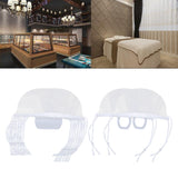 Maxbell 10x Safety Face Shield Anti-Saliva Kitchen Chef Hotel Visors Adjustable