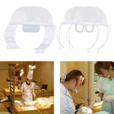 Maxbell 10x Safety Face Shield Anti-Saliva Kitchen Chef Hotel Visors Adjustable