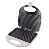 Maxbell Electric Grill for Steak Hamburger Bread Oven Breakfast Machine White