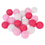 Maxbell 20 Cotton Ball Fairy Lights 3 meters String Light Wedding B_Battery Type
