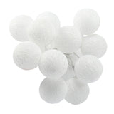 Maxbell 20 Cotton Ball Fairy Lights 3 meters String Light Wedding G_USB Type