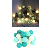 Maxbell 20 Cotton Ball Fairy Lights 3 meters String Light Wedding H_Battery Type