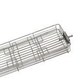 Maxbell  Stainless Steel Grill Basket BBQ Rotary Oven Cage Rack Small for 25-30L Oven