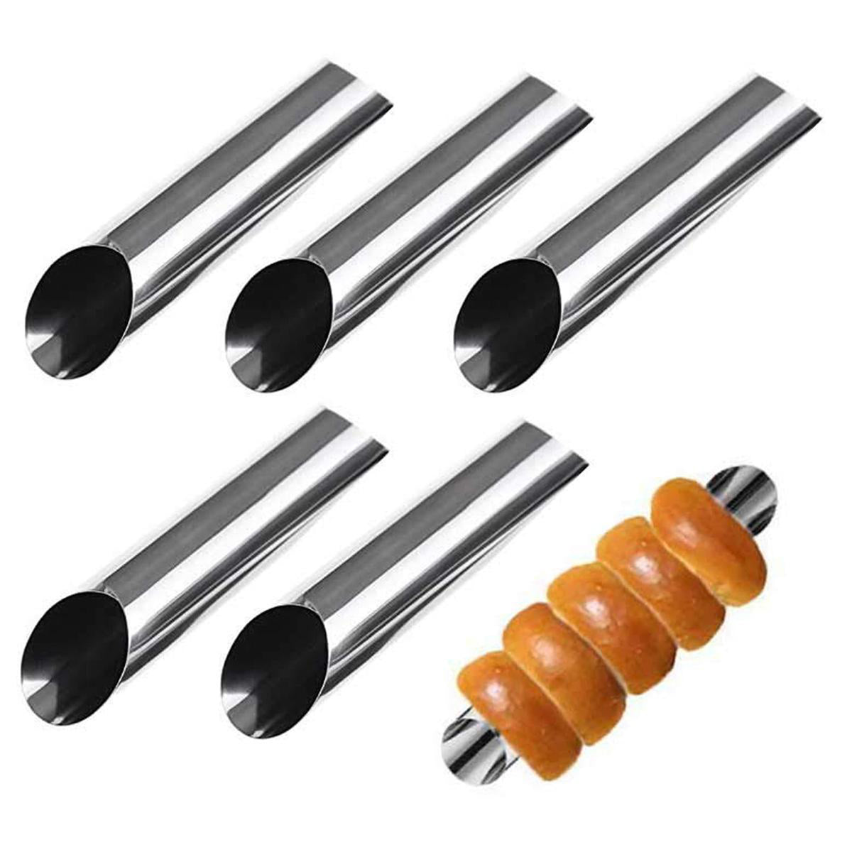 Maxbell  Cannoli Form Tubes, Cream Roll Mold, Danish Pastry Molds, Baking Mould 15pcs