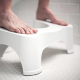 Maxbell Non-Slip Toilet Stool Sturdy Bathroom Potty for Adults Kids Training Stool