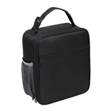 Maxbell Picnic Insulated Food Storage Zipper Box Tote Bag Pouch Thermal Lunch Black