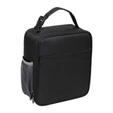 Maxbell Picnic Insulated Food Storage Zipper Box Tote Bag Pouch Thermal Lunch Black