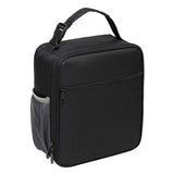 Maxbell Picnic Insulated Food Storage Zipper Box Tote Bag Pouch Thermal Lunch Black