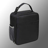 Maxbell Picnic Insulated Food Storage Zipper Box Tote Bag Pouch Thermal Lunch Black
