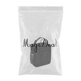 Maxbell Picnic Insulated Food Storage Zipper Box Tote Bag Pouch Thermal Lunch Black