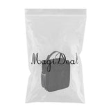 Maxbell Picnic Insulated Food Storage Zipper Box Tote Bag Pouch Thermal Lunch Black
