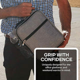 Maxbell Picnic Insulated Food Storage Zipper Box Tote Bag Pouch Thermal Lunch Gray