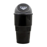 Maxbell Auto Car Garbage Holder Rubbish Bin Dust Case Wastebasket Trash Can Grey