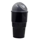 Maxbell Auto Car Garbage Holder Rubbish Bin Dust Case Wastebasket Trash Can Grey