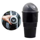 Maxbell Auto Car Garbage Holder Rubbish Bin Dust Case Wastebasket Trash Can Grey