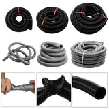 Maxbell  32 mm inner diameter flexible EVA vacuum cleaner hose 3M Black