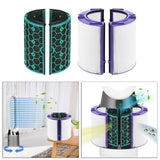 Maxbell 4x Glass HEPA Filter & Activated Carbon Filter for Dyson HP04 HP05 Pure Cool