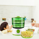 Maxbell Bean Sprouts Machine Intelligent Automatic Seed Sprout Maker EU Plug