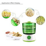 Maxbell Bean Sprouts Machine Intelligent Automatic Seed Sprout Maker EU Plug