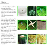 Maxbell Bean Sprouts Machine Intelligent Automatic Seed Sprout Maker EU Plug