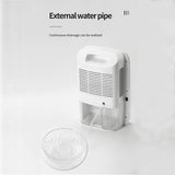 Maxbell Dehumidifier with Drain Hose High Humidity for Home Kitchen Bedroom Bathroom