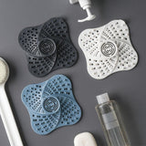 Bathroom Drain Hair Catcher Bath Stopper Water Sink Strainer Filter Blue