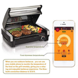 Maxbell Smart Wireless BBQ Thermometer Smart for Oven Rotisserie 3 Grill Modes
