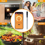Maxbell Smart Wireless BBQ Thermometer Smart for Oven Rotisserie 3 Grill Modes