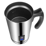 Maxbell Electric Milk Frother Hot Warm and Cold Function for Latte Coffee Household