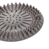 Sink Trap Filter Hair Catcher Shower Bath Cover Basin Drain Strainer Grey