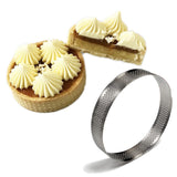 Maxbell  Stainless Steel Cake Mousse Ring Mould Chocolate Cake Mold Oval