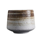 Maxbell  Pottery Chinese Tea Cup Occupied Japan Tea Cups Porcelian Tea Cups Brown
