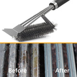 Maxbell Heavy Duty Barbecue Grill Brush Scraper Long BBQ Brush Cleaner Accessory