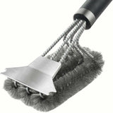 Maxbell Heavy Duty Barbecue Grill Brush Scraper Long BBQ Brush Cleaner Accessory