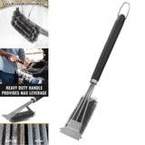 Maxbell Heavy Duty Barbecue Grill Brush Scraper Long BBQ Brush Cleaner Accessory
