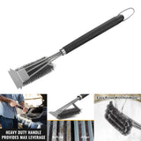 Maxbell Heavy Duty Barbecue Grill Brush Scraper Long BBQ Brush Cleaner Accessory