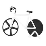 Maxbell Bicycle Pizza Cutter Knives Easy Clean Bake Accs Home Decor Friends Gifts White