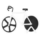 Maxbell Bicycle Pizza Cutter Knives Easy Clean Bake Accs Home Decor Friends Gifts White