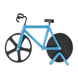 Maxbell Bicycle Pizza Cutter Knives Easy Clean Bake Accs Home Decor Friends Gifts Blue