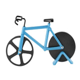 Maxbell Bicycle Pizza Cutter Knives Easy Clean Bake Accs Home Decor Friends Gifts Blue