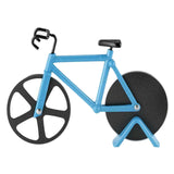 Maxbell Bicycle Pizza Cutter Knives Easy Clean Bake Accs Home Decor Friends Gifts Blue
